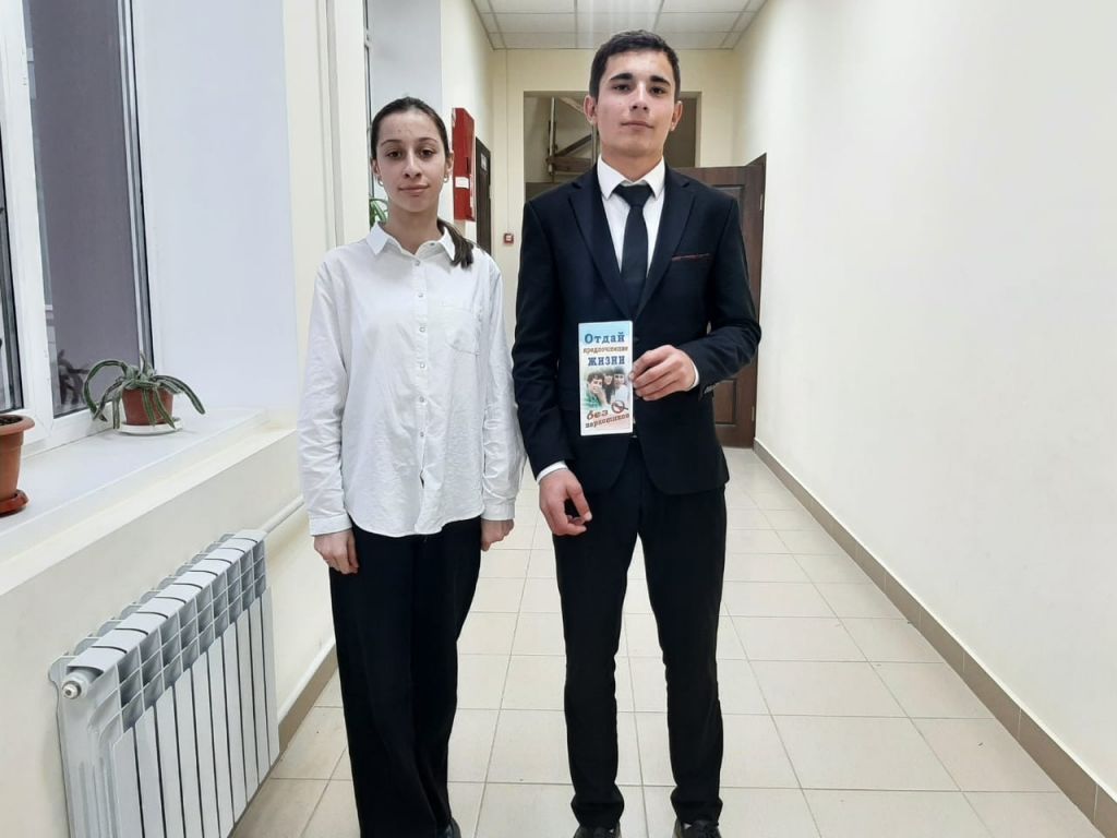 Антинаркотическая акция &amp;quot;Мы выбираем жизнь&amp;quot;.