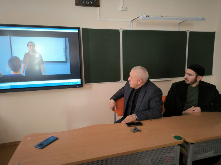 Встреча учащихся 9-11 классов.